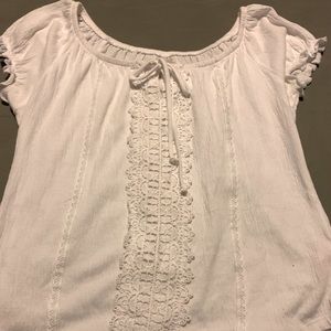 No Boundaries Medium White Top